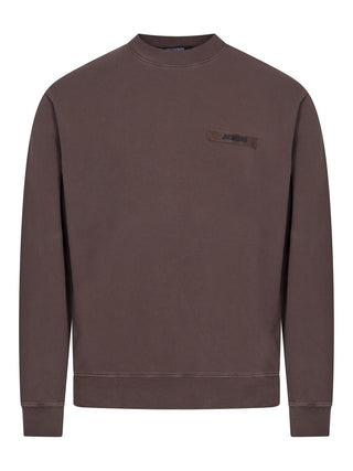 Le Sweatshirt Gros Grain in Braun