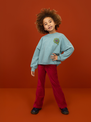 Perky ausgestellte Cordhose