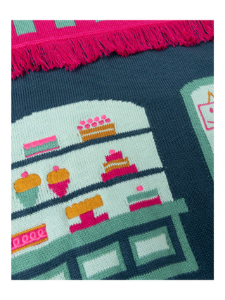 Keek Pullover mit Artwork La Patisserie