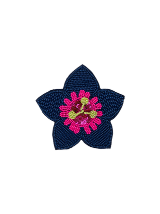 Flower Brosche Estate Blue