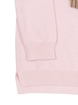 Kaschmirpullover Cupcake - Rosa