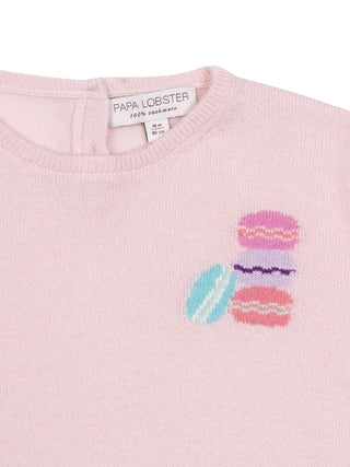 Kaschmirpullover Macaron - Rosa