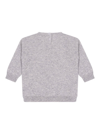 Kaschmirpullover Macaron - Hellgrau
