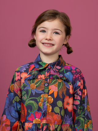 Djuliette Kleid mit floralem Print Belle Botanique
