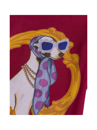 Together Langarmshirt mit Artwork Diva Dog