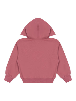 Sweatjacke mit Logo - Canvas Pink