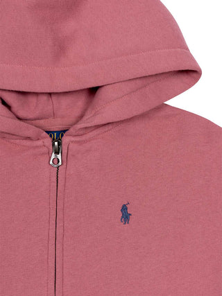 Sweatjacke mit Logo - Canvas Pink