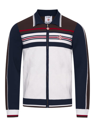 Cafe Culture Stripe Track Jacke