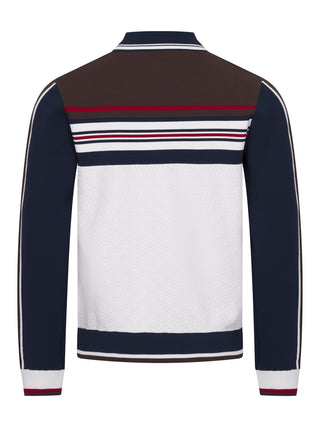 Cafe Culture Stripe Track Jacke