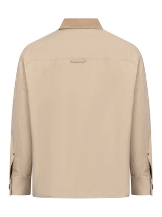 Anagram Overshirt in Beige
