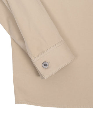 Anagram Overshirt in Beige