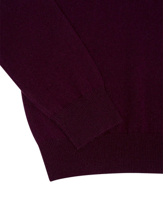 Half Zip Pullover in Bordeaux
