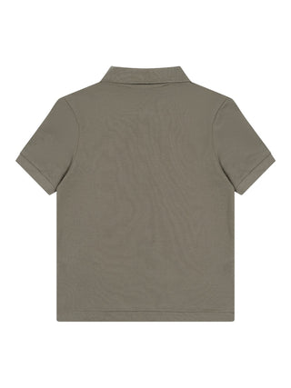 LCB Piqué-Poloshirt mit Logo - Khaki