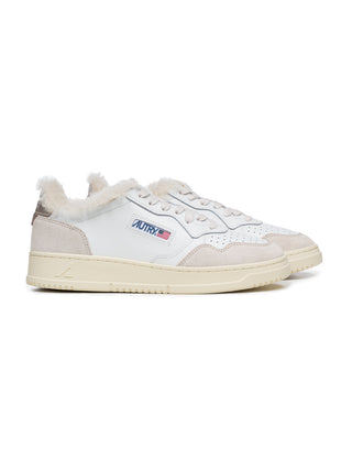 Medalist Shearling in Creme