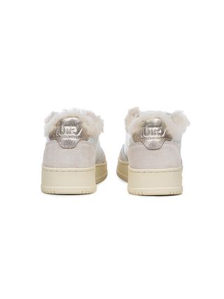Medalist Shearling in Creme