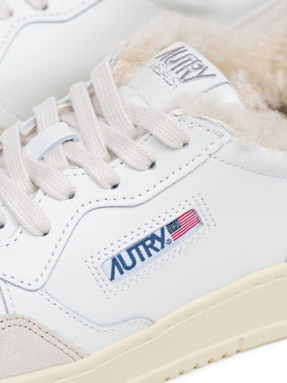 Medalist Shearling in Creme