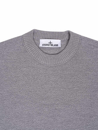 Strickpullover mit Logo-Patch