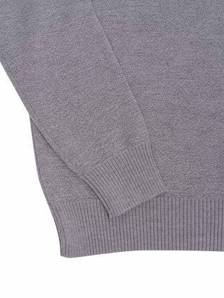 Strickpullover mit Logo-Patch