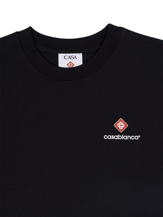 3D-Logo Classic T-Shirt in Schwarz