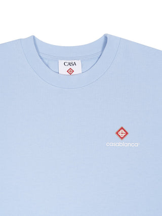 3D-Logo Classic T-Shirt in Hellblau