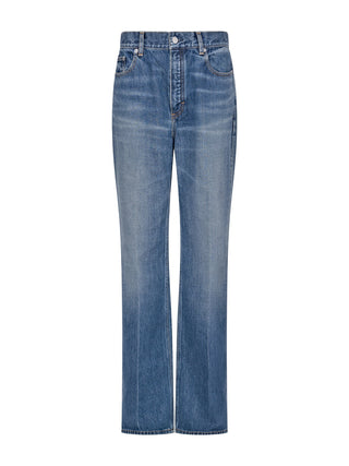 Bootcut Jeans in Ocean Blue