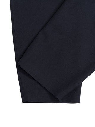Runde Hose aus Woll-Crepe