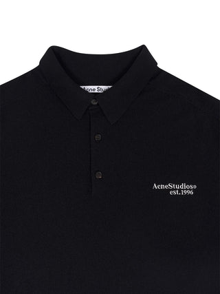 Polo aus Wollstrick