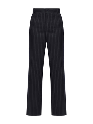 Wollhose mit Nadelstreifen
