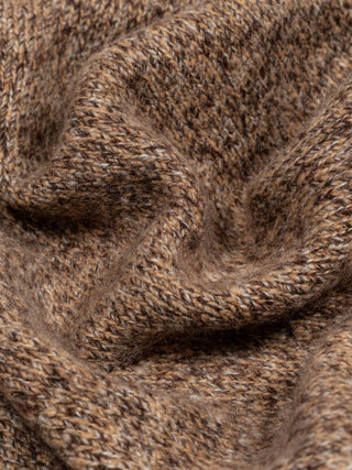 Melierter Schal in Brown