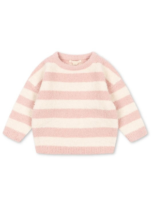 Softy Pullover mit Streifen