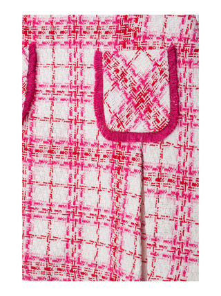Tweed Rock Candy Pink