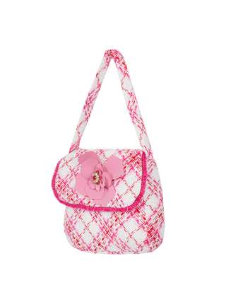 Tweed Tasche Candy Pink