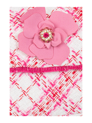 Tweed Tasche Candy Pink