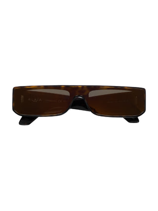 Rechteckige Sonnenbrille