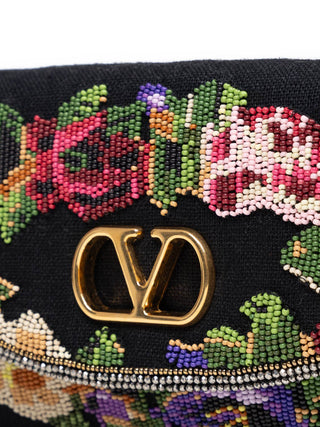 Valentino Garavani DeVain Kleine Bestickte Schultertasche