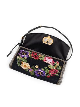 Valentino Garavani DeVain Kleine Bestickte Schultertasche