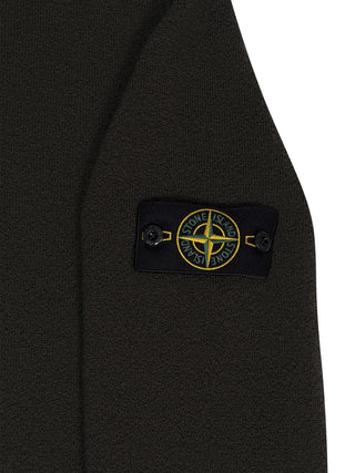 Strickpullover mit Logo-Patch