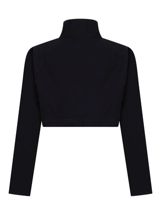 Silk Cotton Cropped Jacket