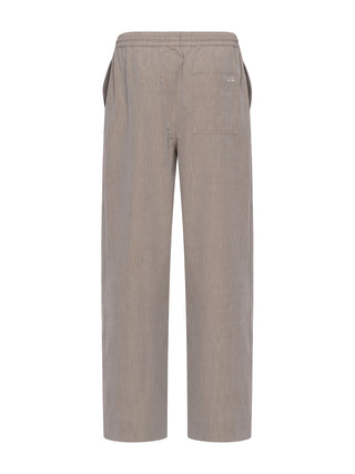 Hose mit Kordelzug aus Wolle und Baumwolle