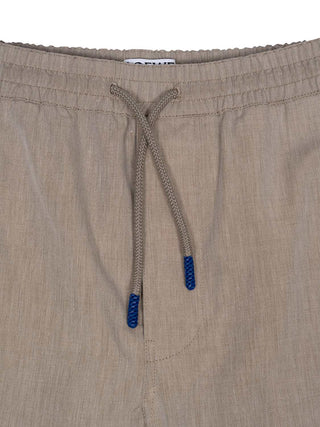 Hose mit Kordelzug aus Wolle und Baumwolle