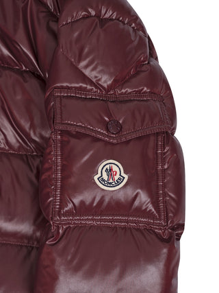 Maire Kurze Daunenjacke mit Kapuze - Bordeaux