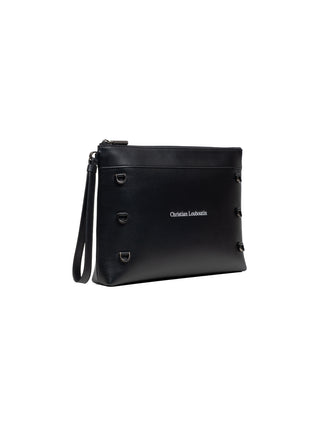 Kosmica Pouch - Glattes Kalbsleder - Schwarz