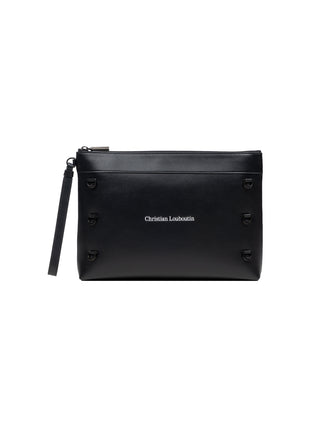 Kosmica Pouch - Glattes Kalbsleder - Schwarz