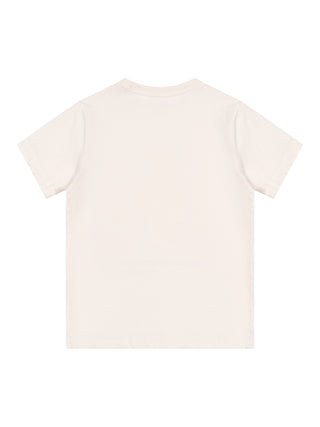 T-Shirt mit Polobär - Cremeweiß