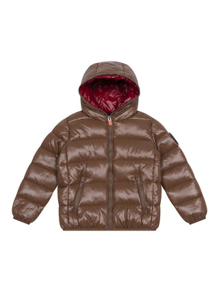 Gesteppte Kapuzenjacke Kate - Braun