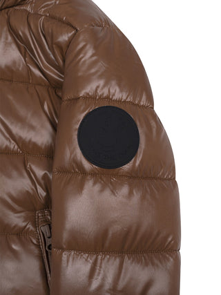 Gesteppte Kapuzenjacke Kate - Braun