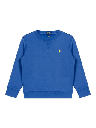 Sweatshirt mit Big Pony - Blau