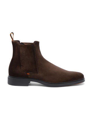 Dunkelbraune Stiefeletten Easy aus Wildleder