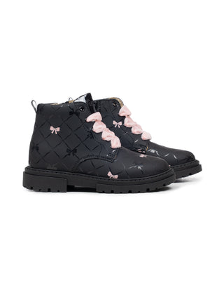 LACE-UP BOOTIE