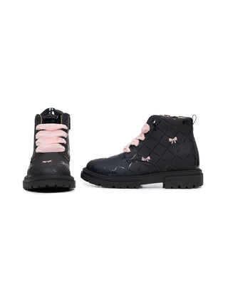 LACE-UP BOOTIE
